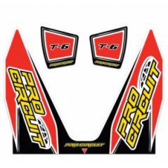 PRO CIRCUIT Sticker for exhaust TI-6 701000600002