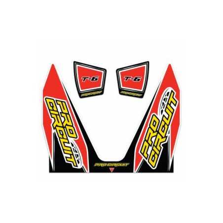 PRO CIRCUIT Sticker for exhaust TI-6 701000600002