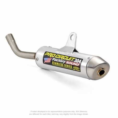 PRO CIRCUIT Aluminum exhaust silencer with steel cover 304 INOX 76000232