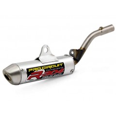 PRO CIRCUIT Aluminum exhaust silencer with steel cover R-304 INOX 76000325
