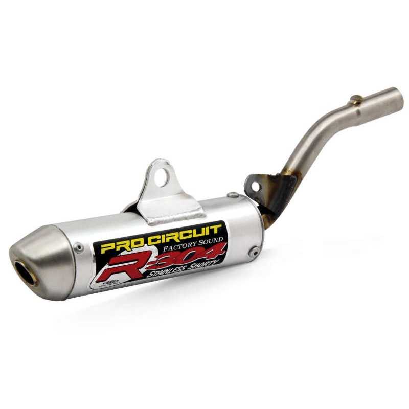 PRO CIRCUIT Aluminum exhaust silencer with steel cover R-304 INOX 76000325