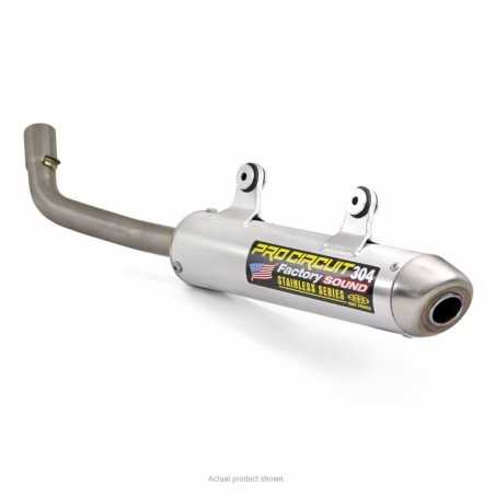 PRO CIRCUIT Aluminum exhaust silencer with steel cover 304 INOX 76000328