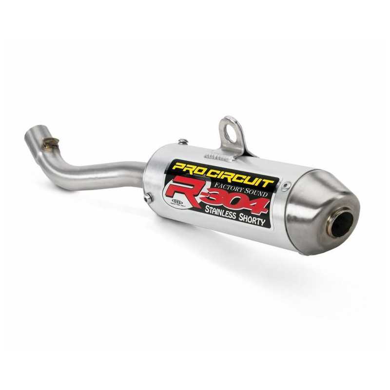 PRO CIRCUIT Silencioso de escape aluminio con tapa acero R-304 INOX 76000443