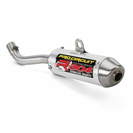 PRO CIRCUIT Aluminum exhaust silencer with steel cover R-304 INOX 76000443