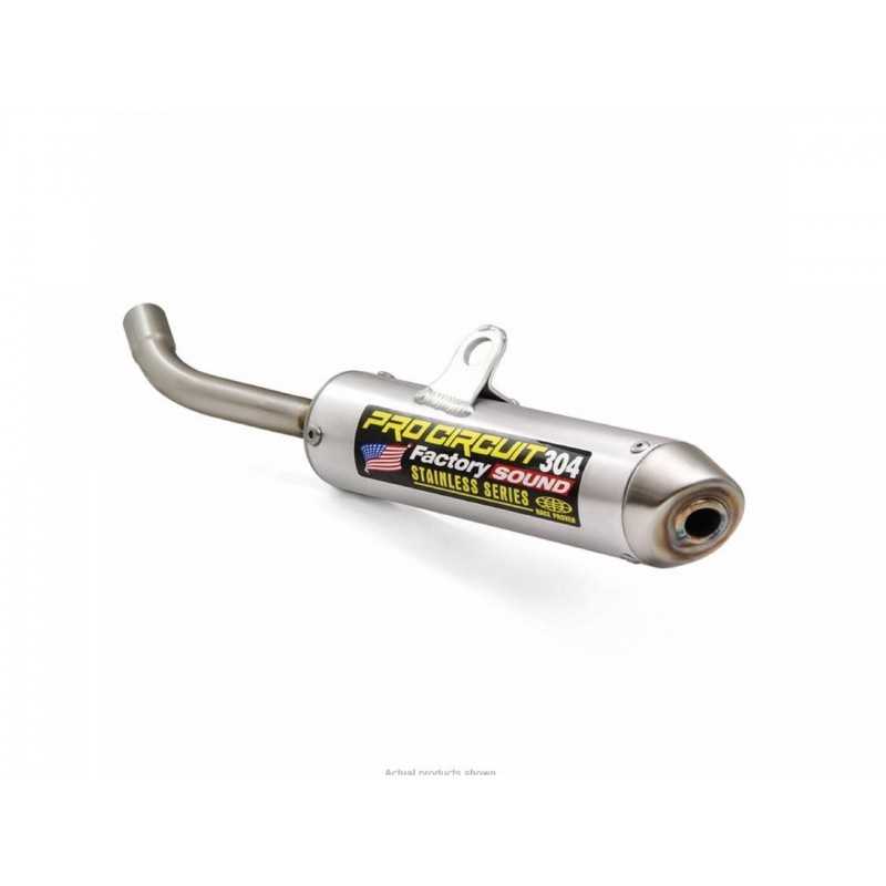 PRO CIRCUIT Aluminum exhaust silencer with steel cover 304 INOX 76000452