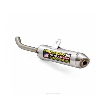 PRO CIRCUIT Silencioso de escape aluminio con tapa acero 304 INOX 76000452