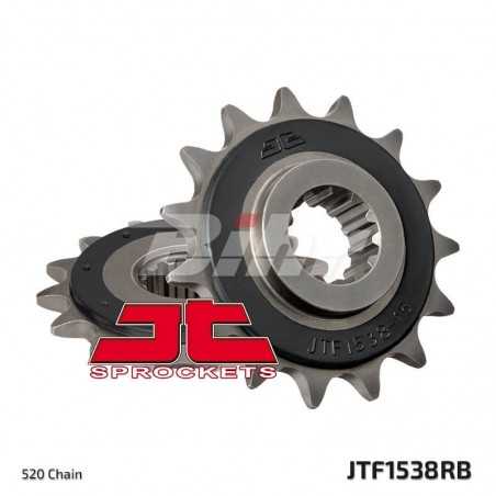 Rubber pinion  1538 steel 15 dientes