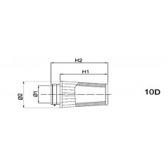 BMC Filtro de aire conico UNIVERSAL 790041VAR