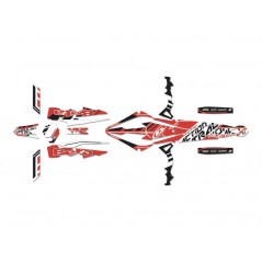 BLACKBIRD RACING Kit de adhesivos trial TRACTION 60300375