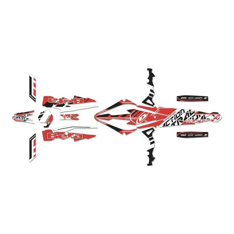 BLACKBIRD RACING Kit de adhesivos trial TRACTION 60300375