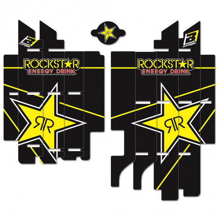 BLACKBIRD RACING Adhesivos rejillas de radiador ROCKSTAR A304L 78102417