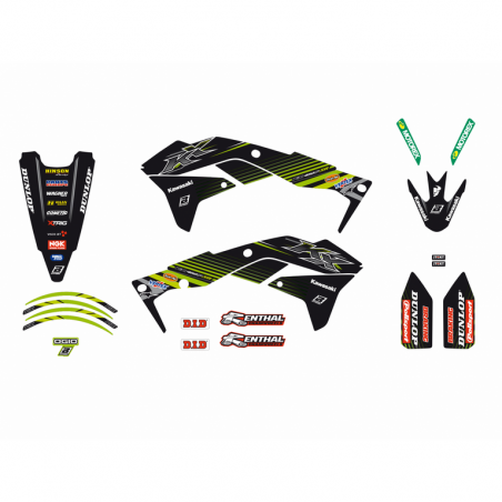 BLACKBIRD RACING KIT ADHESIVE STICKERS TEAM 2018 2423R10 TEAM 2018 2423R10 78102519