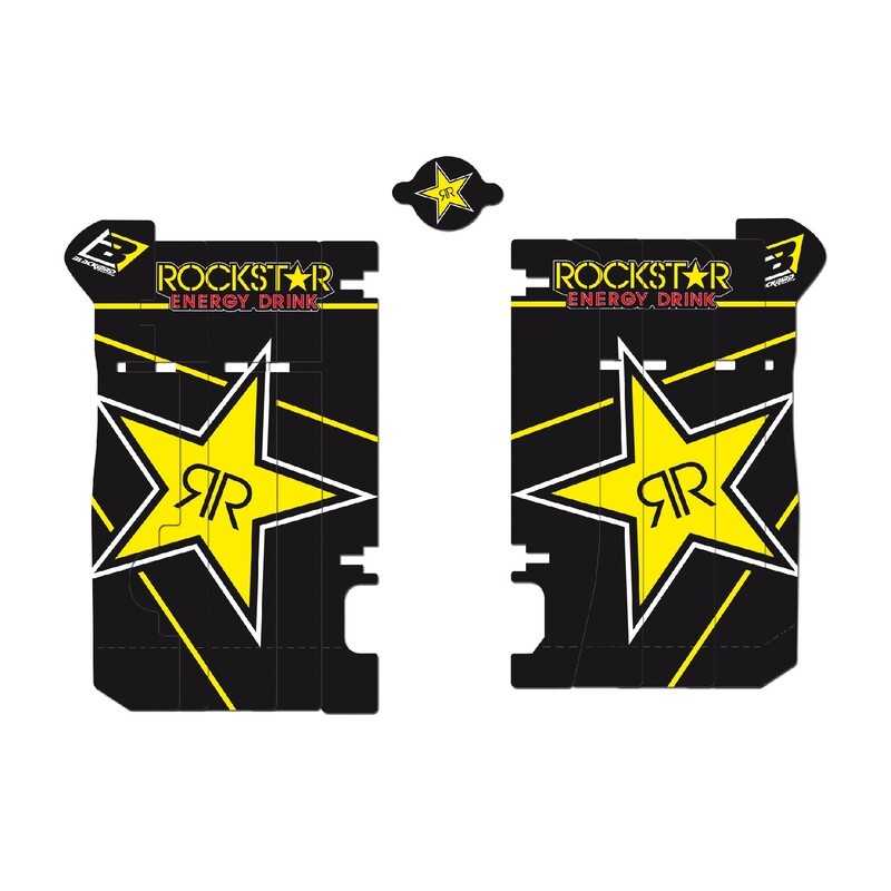 BLACKBIRD RACING Adhesivos para rejillas de radiador ROCKSTAR ENERGY 89890