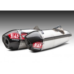 YOSHIMURA Linea completa escape doble de acero inoxidable con tapa carbono RS-9 SIGNATURE 757360