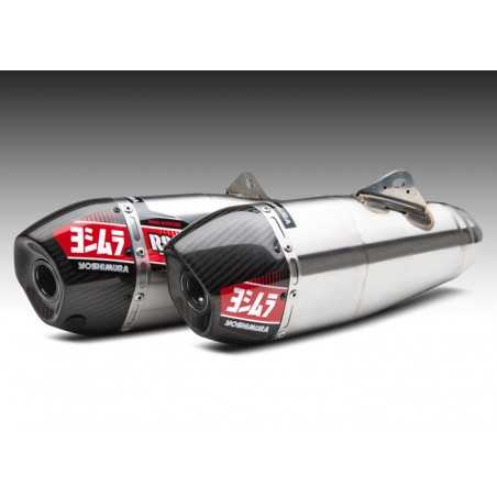 YOSHIMURA Complete stainless steel double exhaust line with carbon cap RS-9 SIGNATURE 757360