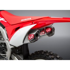 YOSHIMURA Linea completa escape doble de acero inoxidable con tapa carbono RS-9 SIGNATURE 757360