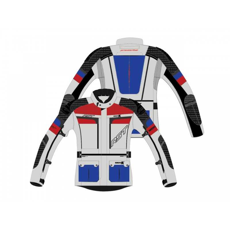 RST Men''''s textile jacket AIRBAG ADVENTURE-X 814000510773VAR