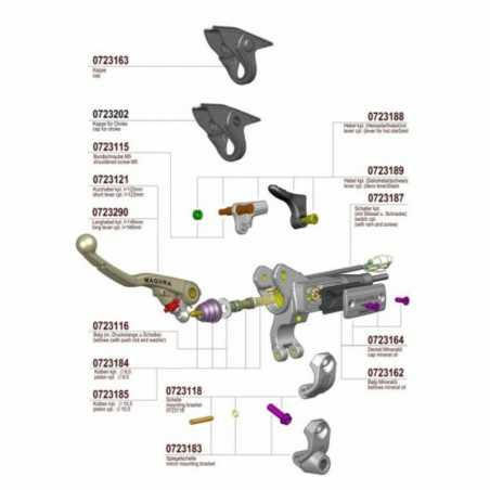 MAGURA switch HYMEC 167 870393