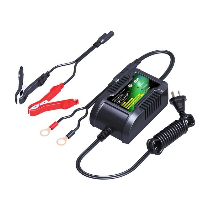 SKYRICH Cargador inteligente para baterias de litio 12V / 2A 30200009