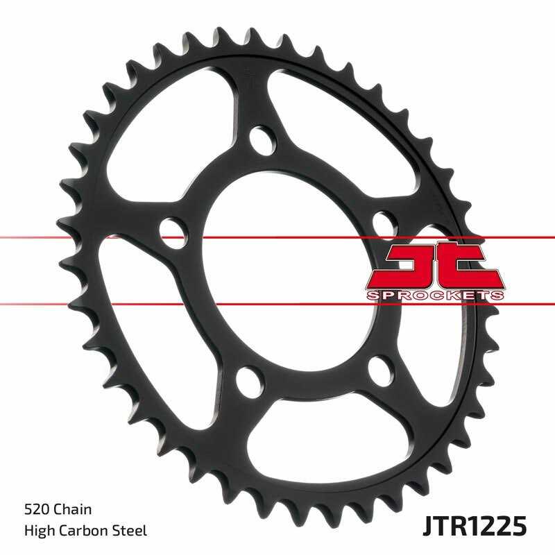 JT SPROCKETS Corona plato trasmision de acero 41 1225 4090020141