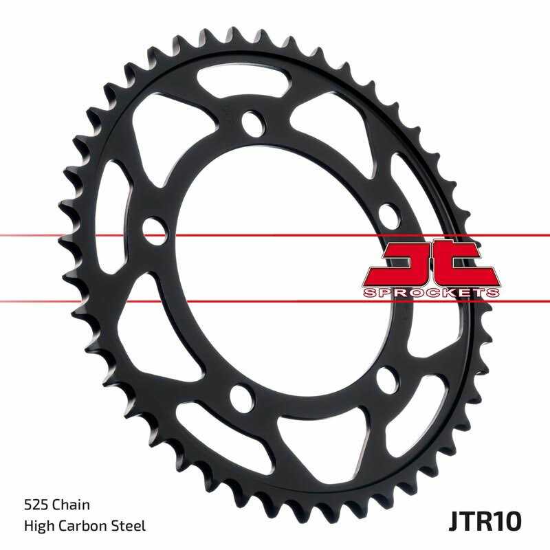 JT SPROCKETS Corona plato trasmision de acero 45 4090009345