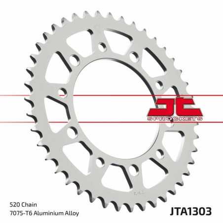 JT SPROCKETS Corona plato trasmision de aluminio 52 1303 4090020552