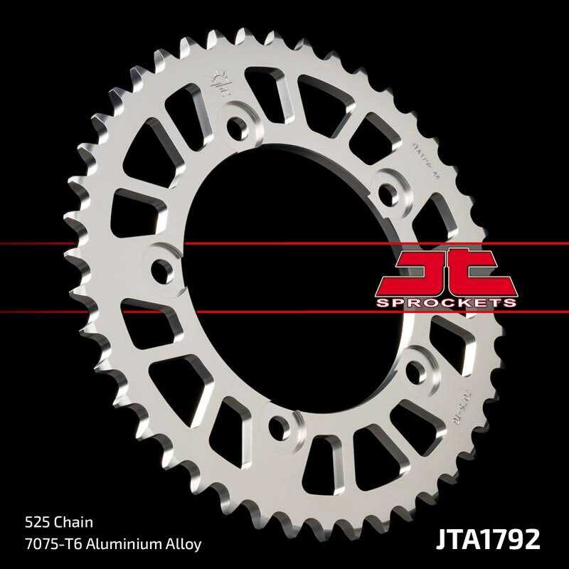 JT SPROCKETS Aluminum transmission plate crown 43 1792 4090020743