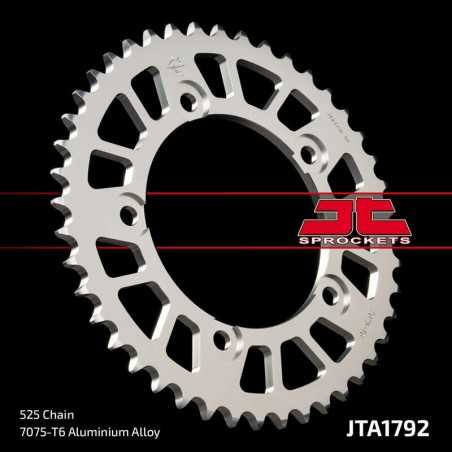 JT SPROCKETS Corona plato trasmision de aluminio 43 1792 4090020743