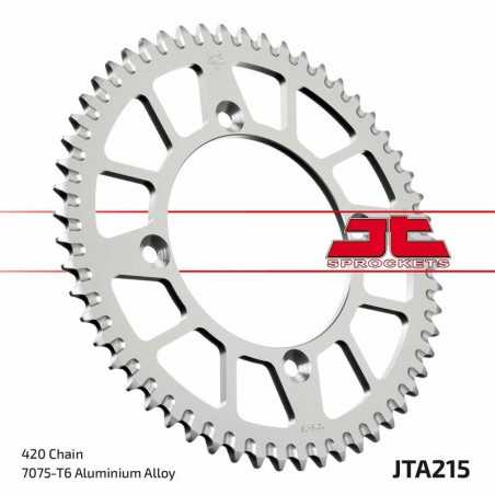 JT SPROCKETS Corona plato trasmision de aluminio 56 215 4090020956