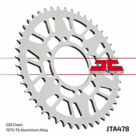 JT SPROCKETS Aluminum transmission plate crown 46 478 4090021246
