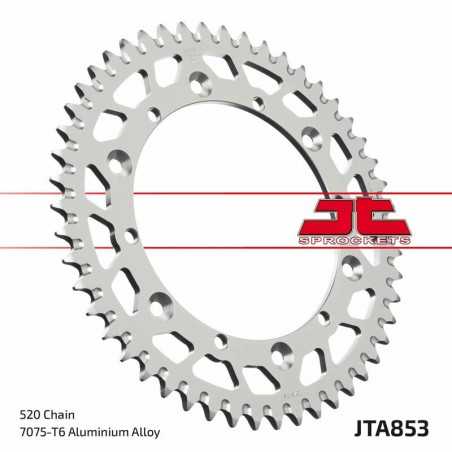 JT SPROCKETS Corona plato trasmision de aluminio 46 853 4090021546