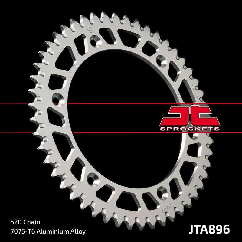 JT SPROCKETS Aluminum transmission plate crown 50 896 4090021750