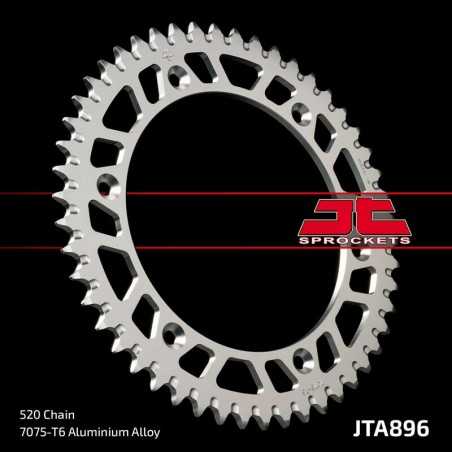 JT SPROCKETS Corona plato trasmision de aluminio 50 896 4090021750