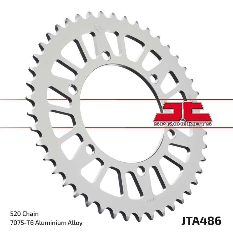 JT SPROCKETS Aluminum transmission plate crown 50 520 JTA486-50