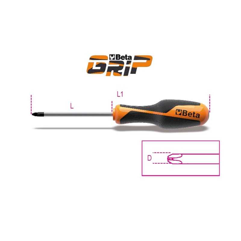 BETA Phillips cross screwdriver PH2X6X150 51100060