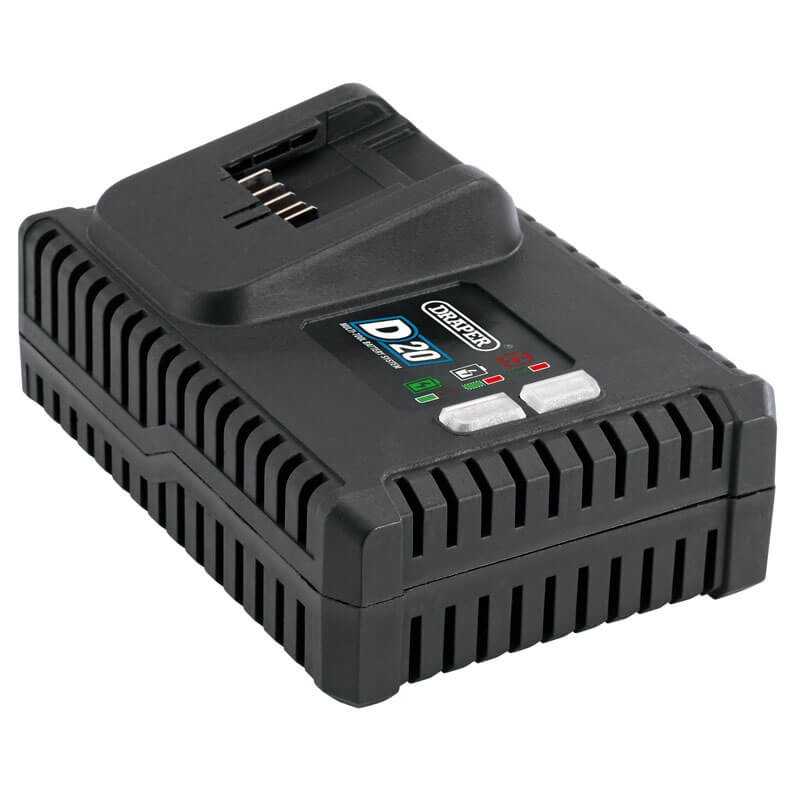 DRAPER Cargador de bateria D20 20 V 55000182