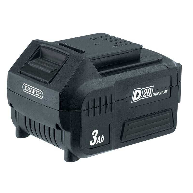 DRAPER Bateria de iones litio D20 20V 3.0AH 55000184