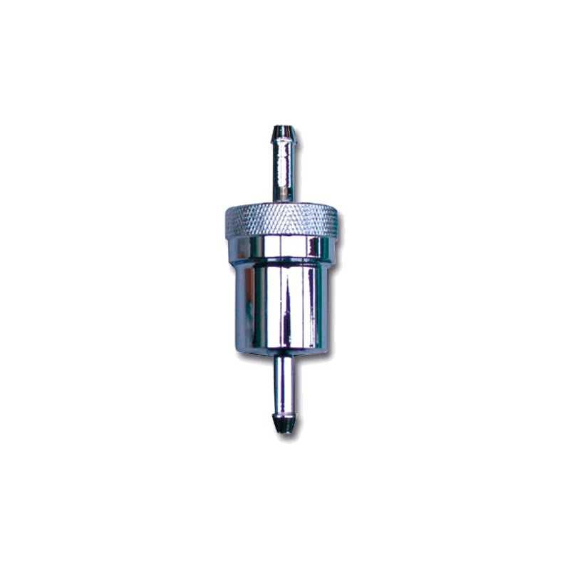 BIHR Anodized Aluminum Round Fuel Filter 75 MM 891052