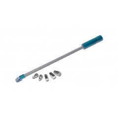 BIHR Carburetor screwdriver + 5 bits 90º L445 MM 890041