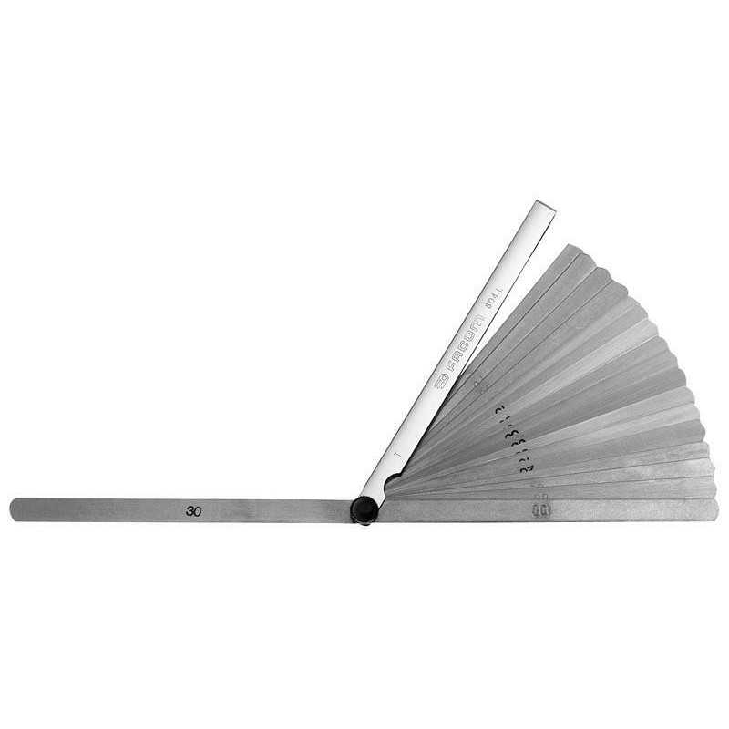 FACOM Metric feeler gauges 0.04-1.00 MM 890288