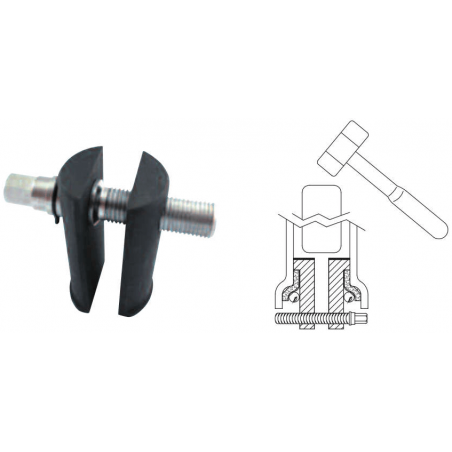 BUZZETTI Steerer Tube Bearing Ring Extractor 30-68 MM 89401015