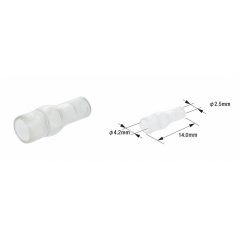 TOURMAX Bolsa de 100 manguitos aislante para terminales cable macho ETP-01 89501011