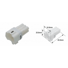 TOURMAX Conector hembra hermetico 090 (FRS) 89501033