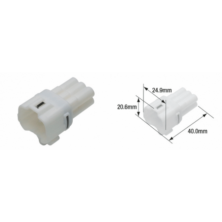TOURMAX Conector hembra hermetico 090 (FRS) 89501033