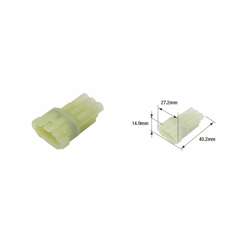 TOURMAX Bag of 10 hermetic female connectors 090 (FRSH) 27.2 MM 89501037