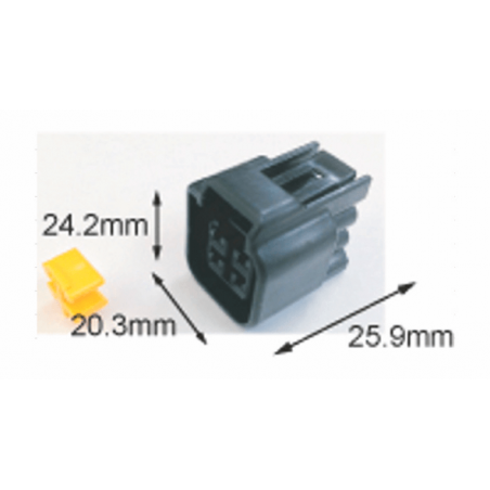 TOURMAX Bag of 5 hermetic female connectors 090 (FRW) 89501050