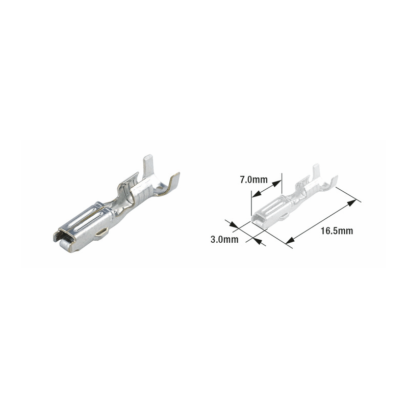 TOURMAX Bolsa de 50 terminales cable hembra 070 (FRA) 89501052