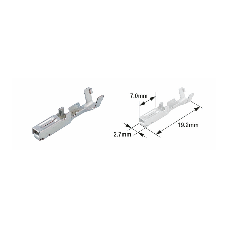 TOURMAX Bag of 50 female cable lugs 070 (FRY) 89501070
