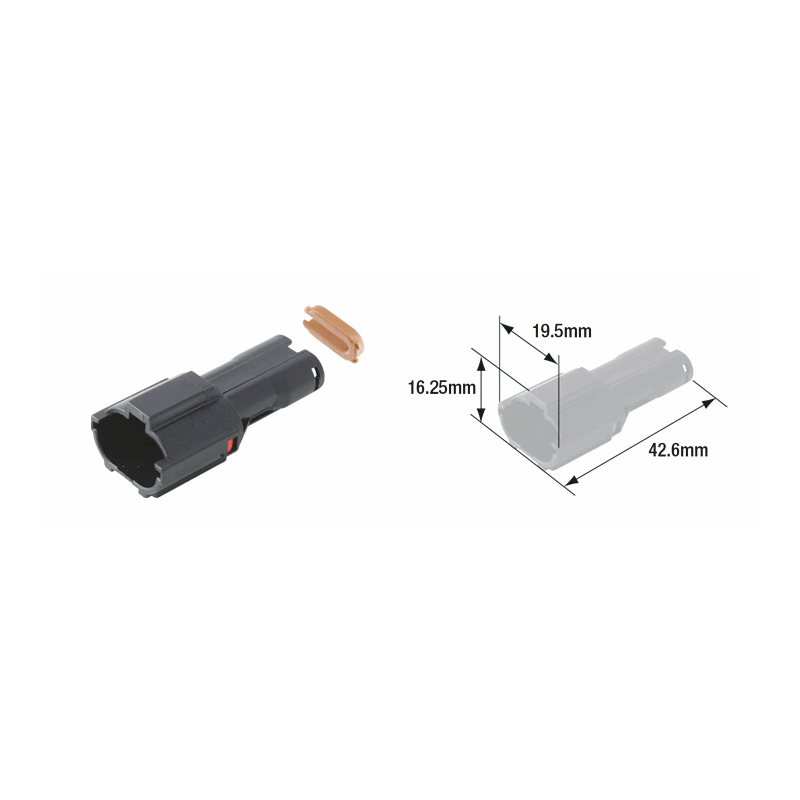 TOURMAX Bag of 5 hermetic female connectors 070 (FRY) 89501073