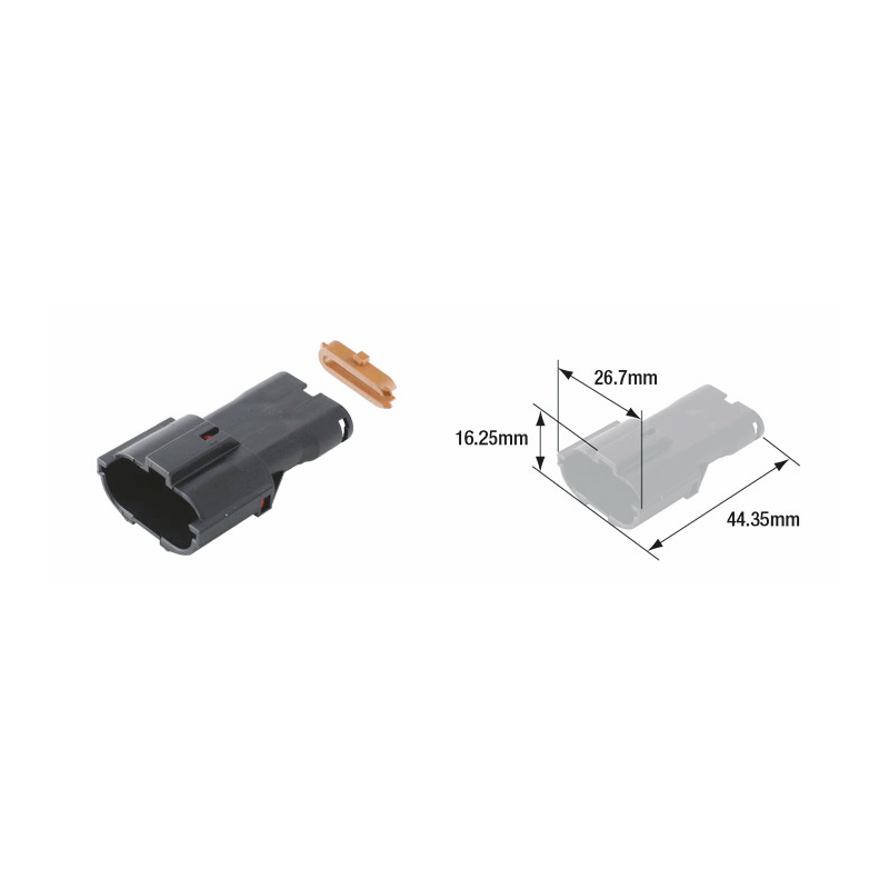 TOURMAX Bag of 5 hermetic female connectors 070 (FRY) 89501075